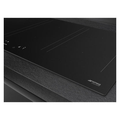 Smeg 90cm Classic Induction Cooktop with Autovent 2.0 - Matte Black