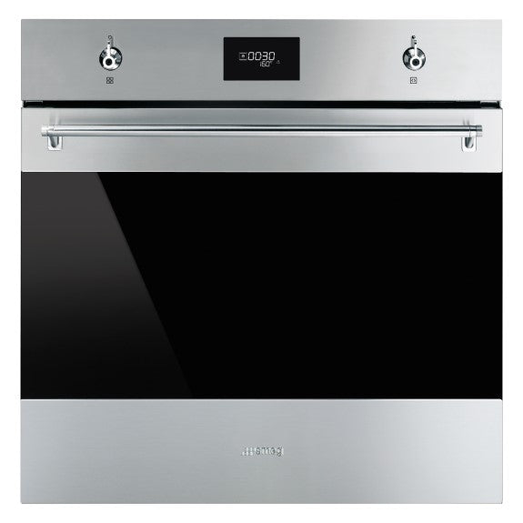 Smeg 60cm Pyrolytic Built-In Oven with 10 Functions - Stainless Steel (Classic)