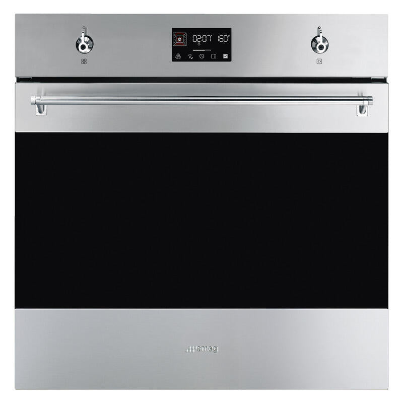 Smeg 60cm Pyrolytic Built-In Oven with 10 Functions - Stainless Steel (Classic)