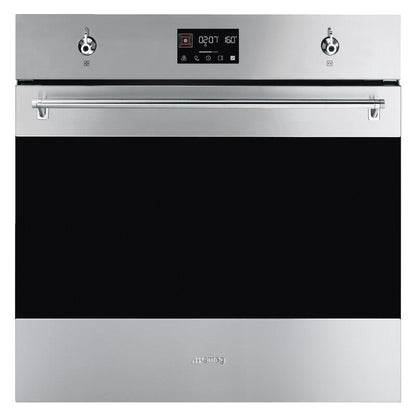 Smeg 60cm Pyrolytic Built-In Oven with 10 Functions - Stainless Steel (Classic)