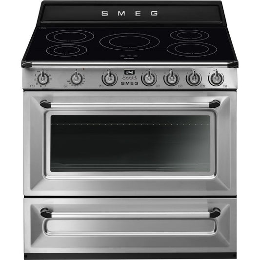 SMEG VICTORIA FREESTANDING COOKER WITH INDUCTION HOB 90cm