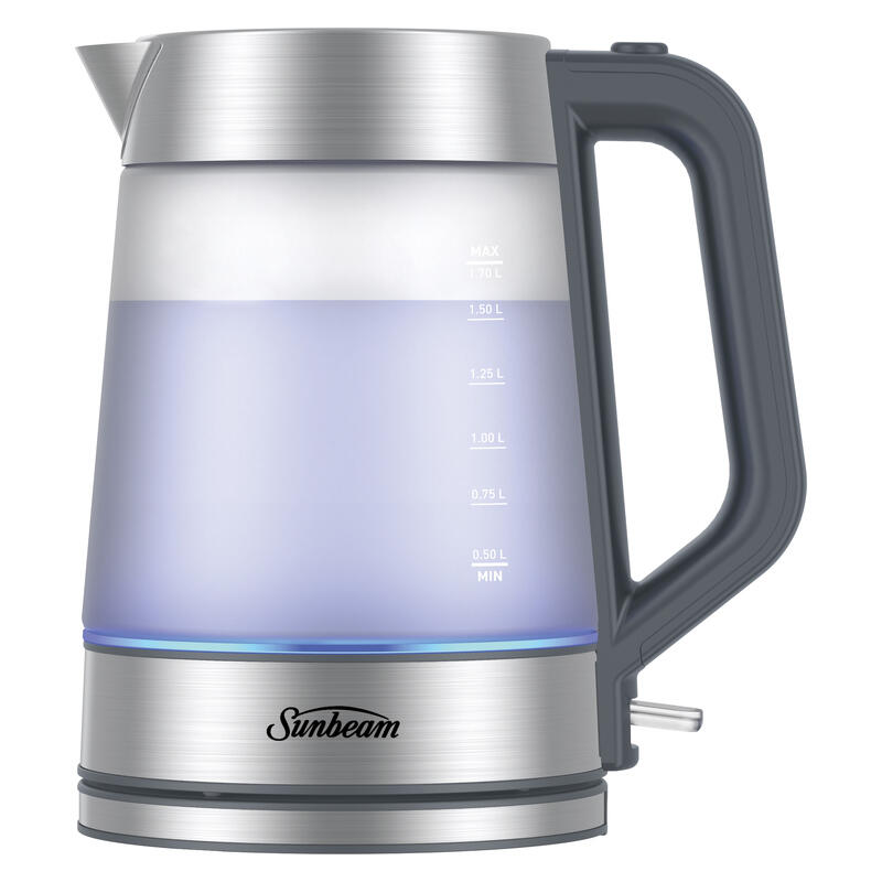 Sunbeam 1.7L Morning Frost Glass Kettle - Opaque