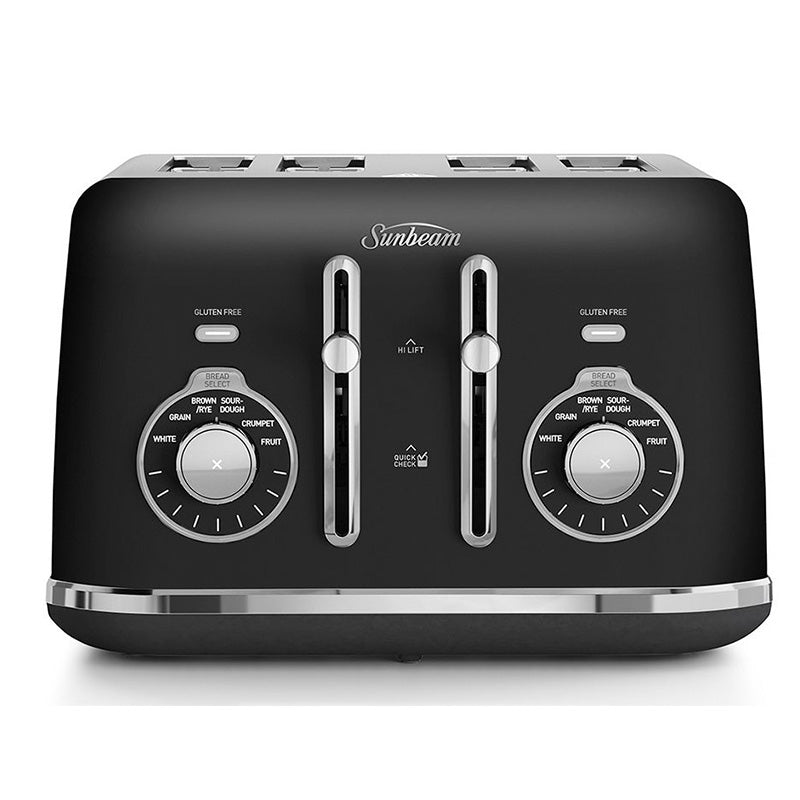 Sunbeam Alinea Collection 4 Slice Toaster - Black