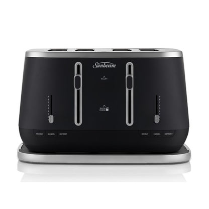 SUNBEAM KYOTO CITY COLLECTION 4 SLICE TOASTER BLACK