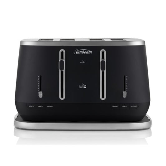 SUNBEAM KYOTO CITY COLLECTION 4 SLICE TOASTER BLACK