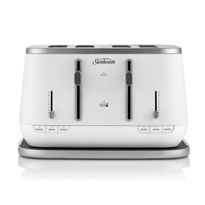 SUNBEAM KYOTO CITY COLLECTION 4 SLICE TOASTER WHITE