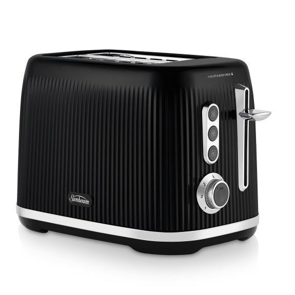 Sunbeam Brightside 2 Slice Toaster - Black
