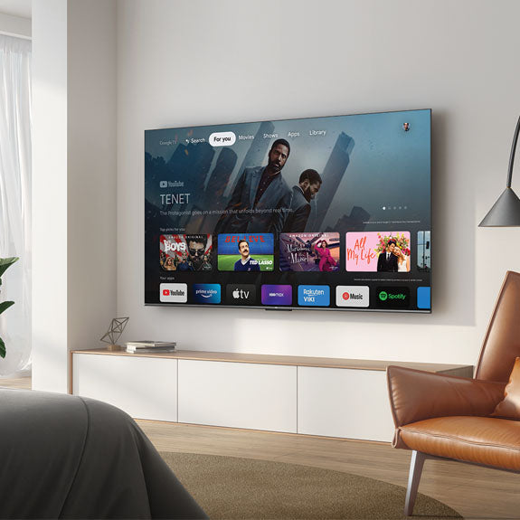 TCL 75-Inch Q-UHD 4K Google TV
