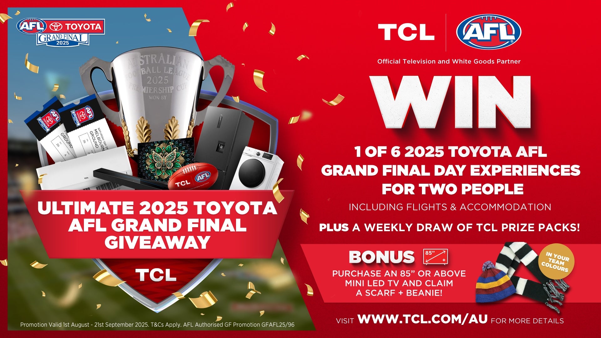 TCL AFL Gift + Giveaway