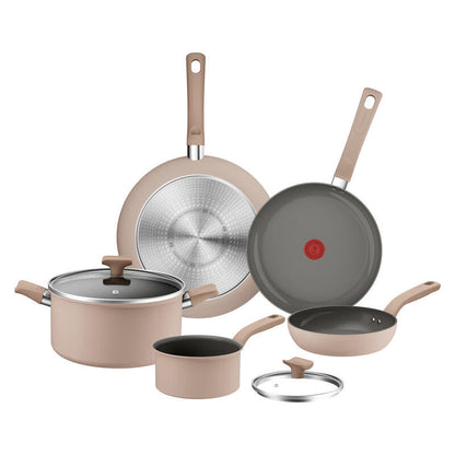 Tefal 5 Piece Ceradelice Ceramic Induction Non-Stick Set