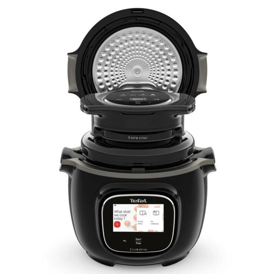 TEFAL COOK4ME TOUCH SCREEN & BONUS EXTRA CRISP LID