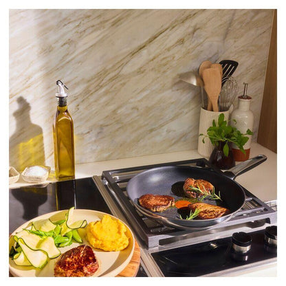 Tefal 28cm Emotion+ Flavors Induction Stainless Steel Oil-Concentrating Non-Stick Frypan