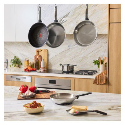 Tefal 28cm Emotion+ Flavors Induction Stainless Steel Oil-Concentrating Non-Stick Frypan