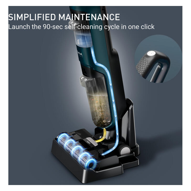 Tefal X-Clean 2 Cordless 2-in-1 Wet & Dry Vacuum Mop