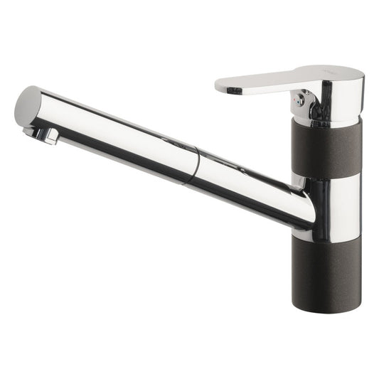 VICARIO ARMANDO ISA PULLOUT KITCHEN MIXER CHROME/ONYX