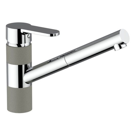 VICARIO ARMANDO ISA PULLOUT KITCHEN MIXER CHROME/CONCRETE