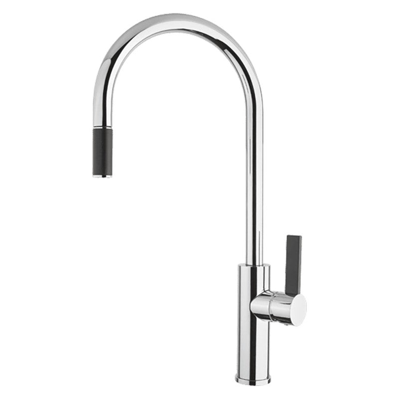 VICARIO ARMANDO GOOSE NECK BLACK PULLOUT& BLACK LEVER