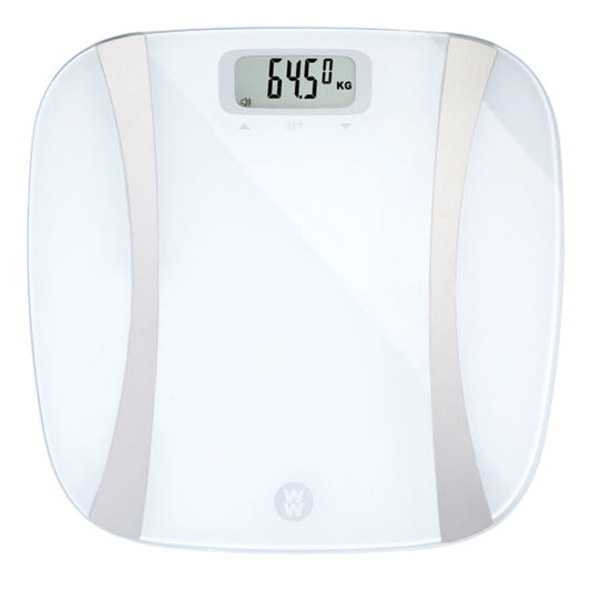 WeightWatchers IQ Talking Body Analysis Smart Scale - White