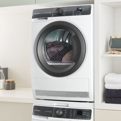 Westinghouse 8kg Heat Pump Condenser Dryer - White (EasyCare 500 Series)
