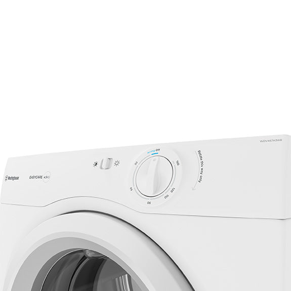 Westinghouse 4.5kg Timer Vented Dryer - White