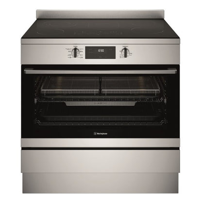 Westinghouse 90cm Freestanding Electric Cooker - Stainless Steel.