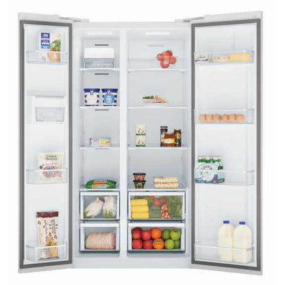 Westinghouse 624 Litre Side By Side Refrigerator- White