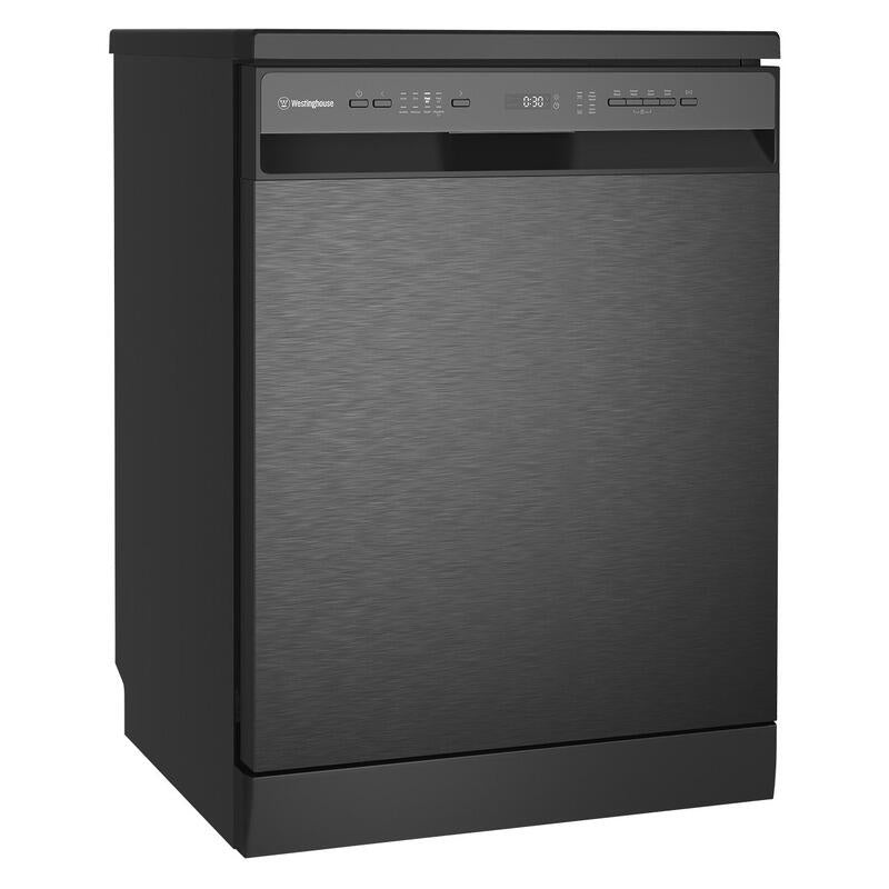 Westinghouse 15 Place Setting Freestanding Dishwasher - Dark Stainless Steel