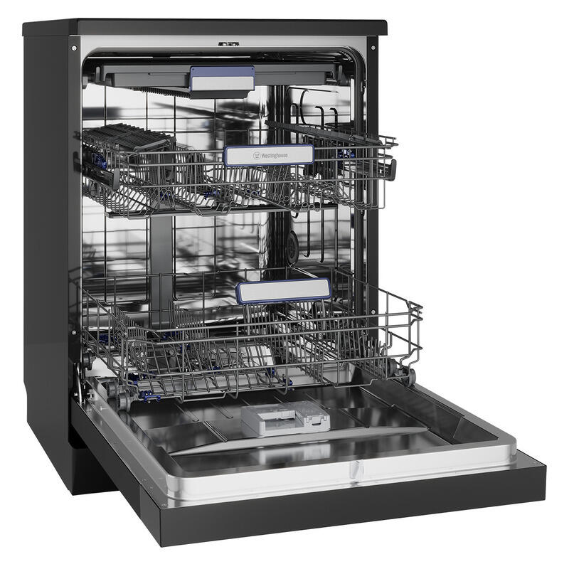 Westinghouse 15 Place Setting Freestanding Dishwasher - Dark Stainless Steel
