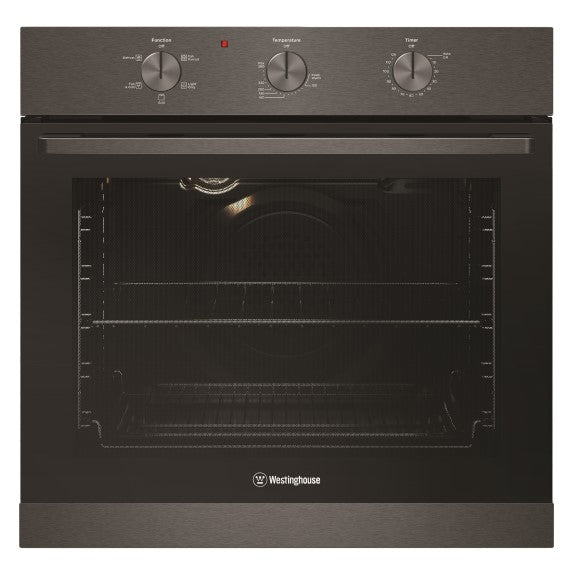 Westinghouse 60cm Built-In Oven with 5 Functions - Dark Stainless Steel