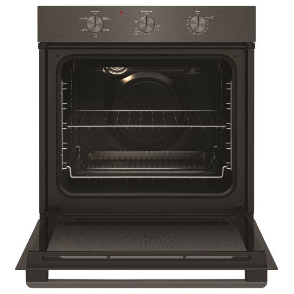 Westinghouse 60cm Built-In Oven with 5 Functions - Dark Stainless Steel