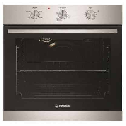 Westinghouse 60cm Built-In Oven with 5 Functions - Stainless Steel