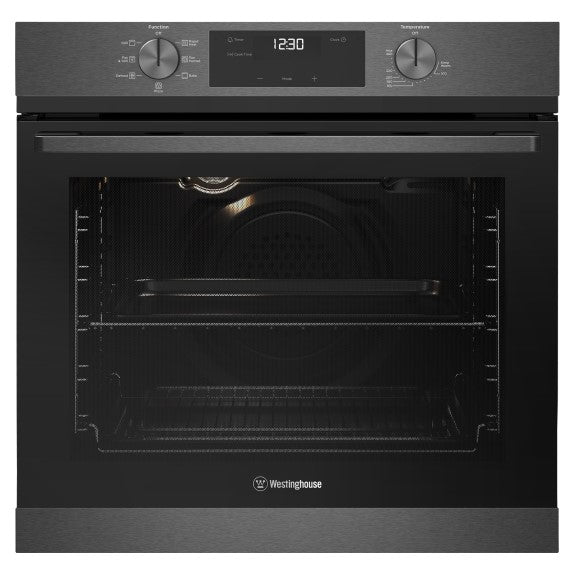 Westinghouse 60cm Built-In Oven with 7 Functions - Dark Stainless Steel