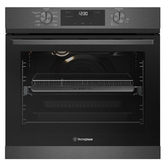 Westinghouse 60cm Built-In Oven with 8 Functions - Dark Stainless Steel