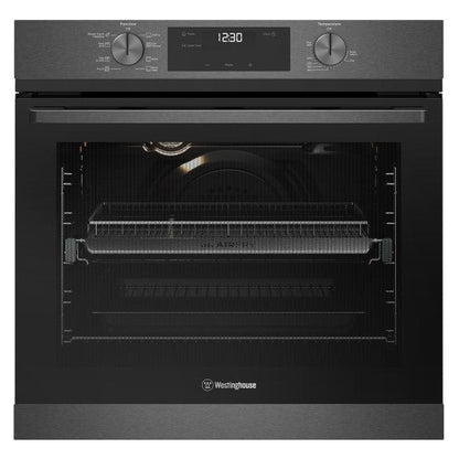 Westinghouse 60cm Built-In Oven with 8 Functions - Dark Stainless Steel