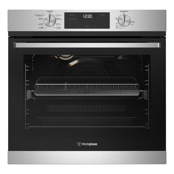 Westinghouse 60cm Built-In Oven with 8 Functions - Stainless Steel