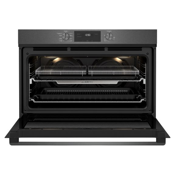 Westinghouse 90cm Built-In Large Oven with 8 Functions - Dark Stainless Steel