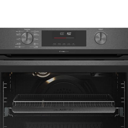 Westinghouse 60cm Pyrolytic Built-In Oven with 10 Functions - Dark Stainless Steel