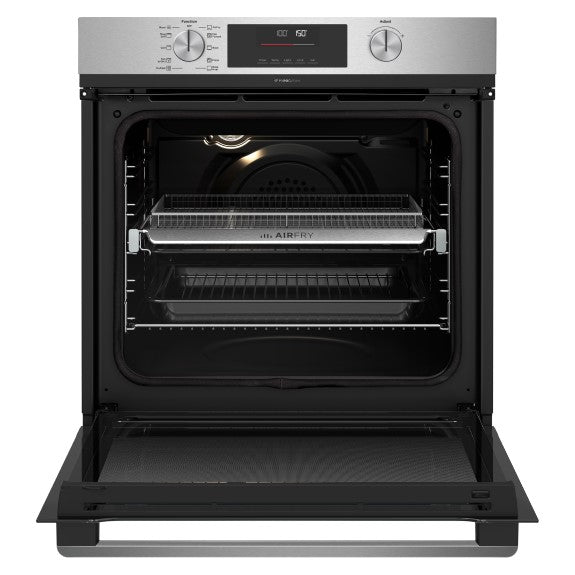 Westinghouse 60cm Pyrolytic Built-In Oven with 10 Functions - Stainless Steel