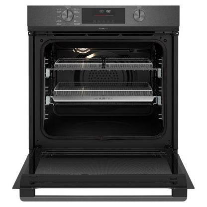 Westinghouse 60cm Pyrolytic Built-In Oven with 10 Functions - Dark Stainless Steel