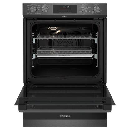 Westinghouse 60cm Multi-Function Pyro Oven - Dark Stainless Steel
