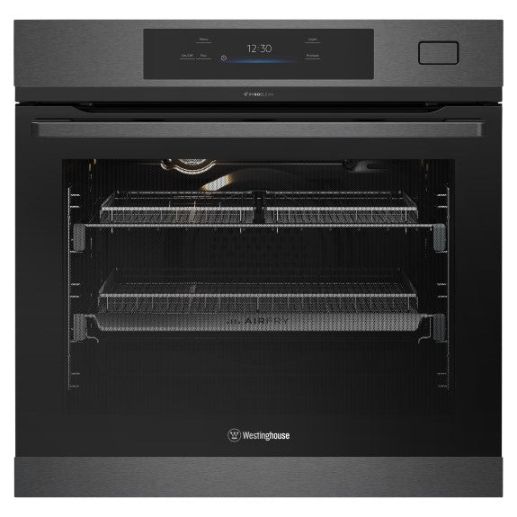 Westinghouse 60cm Pyrolytic Built-In Oven with 19 Functions - Dark Stainless Steel