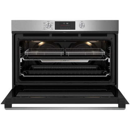 Westinghouse 90cm Pyrolytic Built-In Large Oven with 10 Functions - Stainless Steel