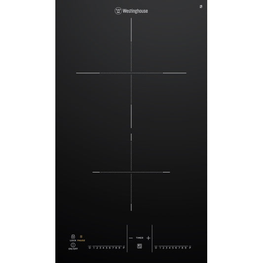 Westinghouse 30cm 2 Zone Induction Cooktop