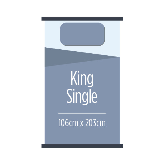 SLUMBERZONE Fitzroy King Single Mattress - Medium