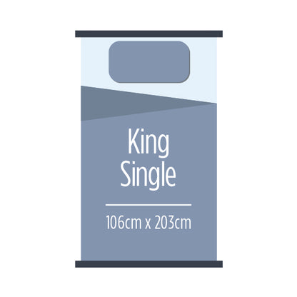 SLUMBERZONE Fitzroy King Single Mattress - Medium