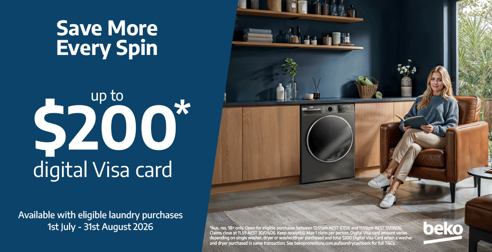 Claim up to $200 with Beko